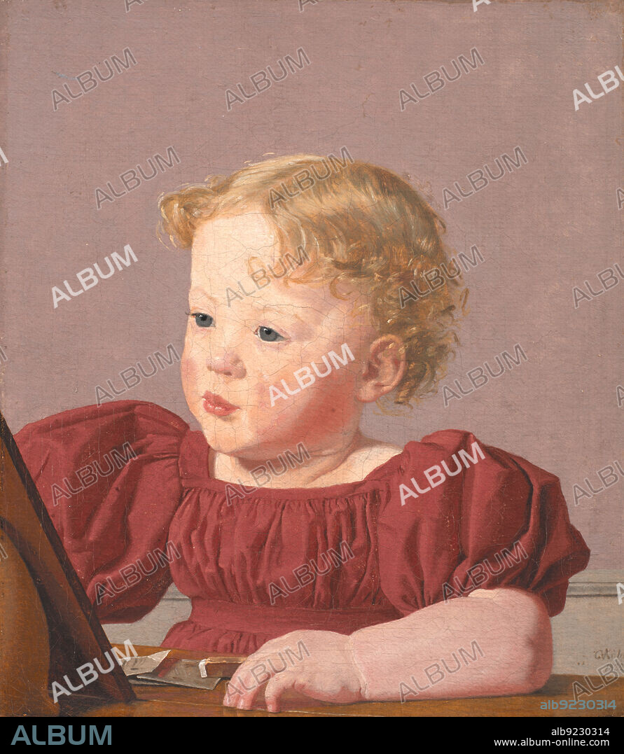 CHRISTEN KøBKE. Ida Thiele, the future Mrs Wilde, as a Child, 1832.