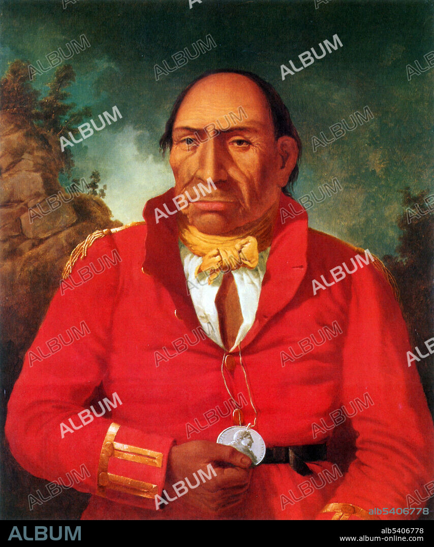 Maydoc-game-kinungee, Ojibwe chief, Fort William. The Ojibwe are one of the largest groups of Native Americans and First Nations on the North American continent. Paul Kane (September 3, 1810 - February 20, 1871) was an Irish-born Canadian painter famous for his paintings of First Nations peoples in the Canadian West and in the Columbia District.