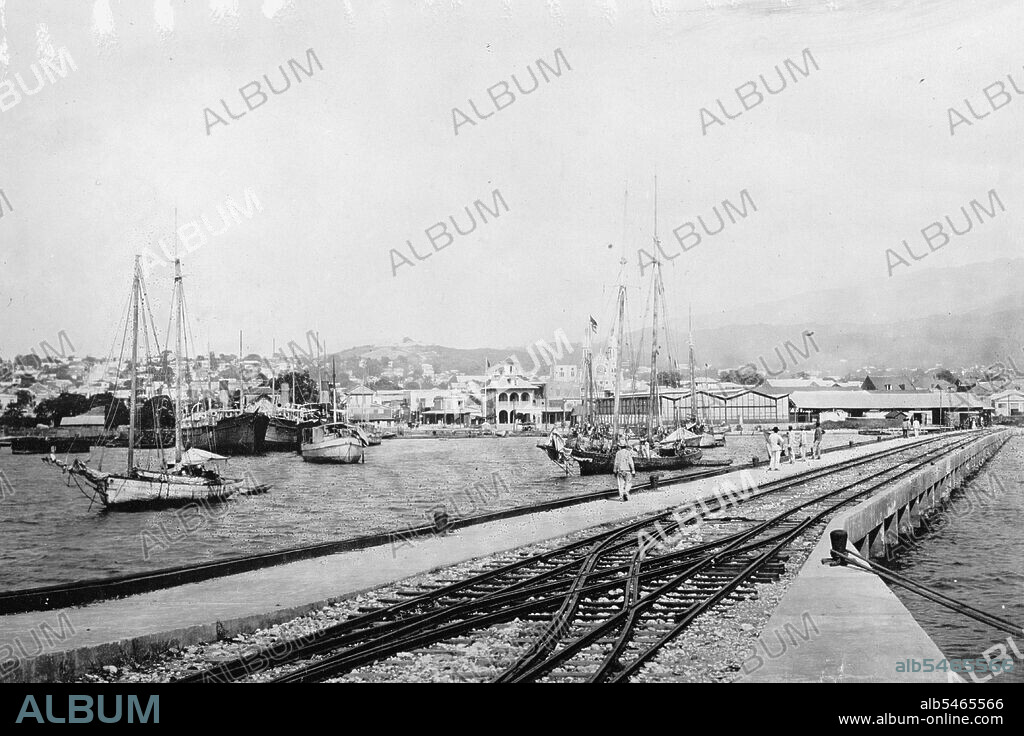 Haiti, Port-au-Prince ca. between 1909 and 1920.