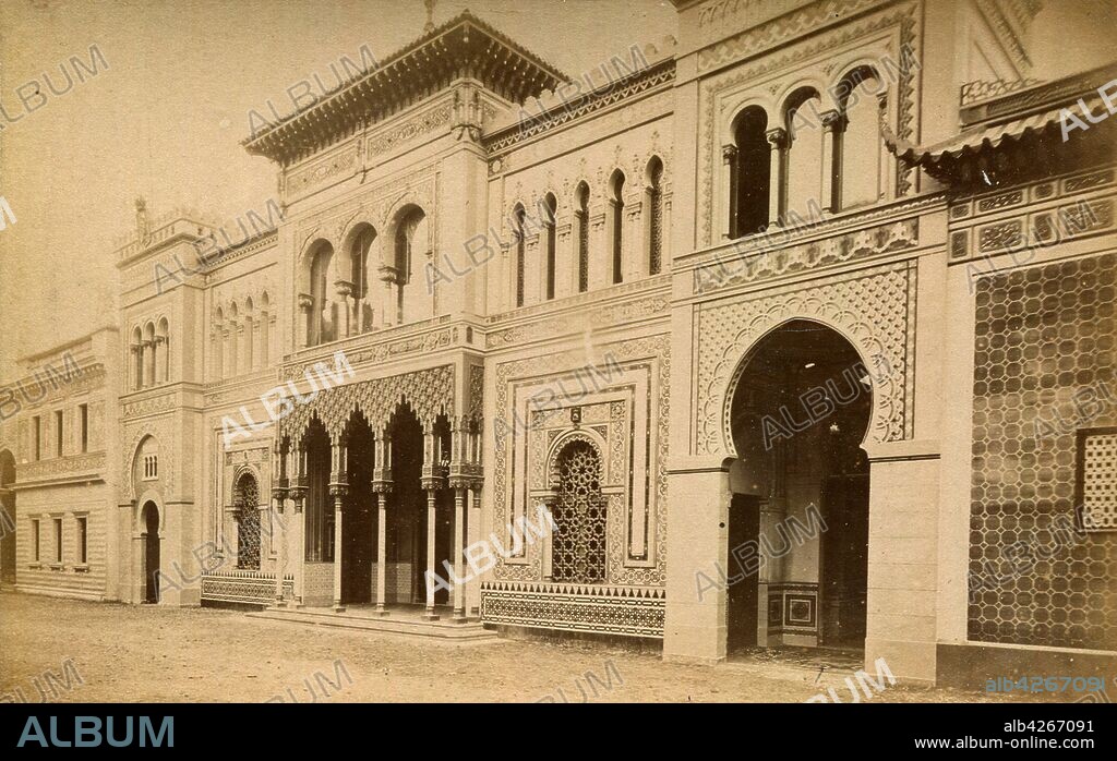 París. Pabellón español Exposición Universal de 1878.