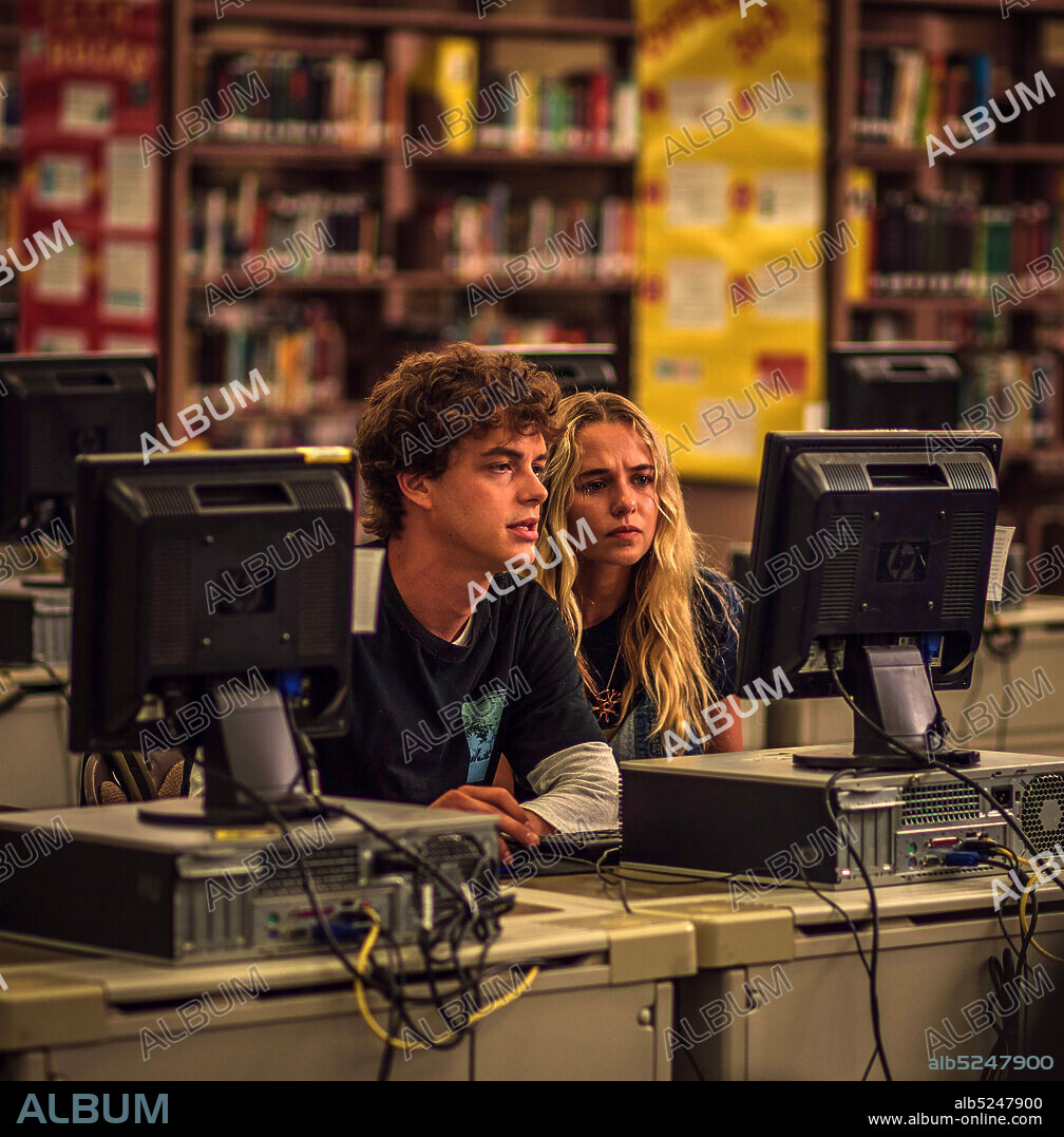 ISRAEL BROUSSARD and MADISON ISEMAN in FEAR OF RAIN, 2021, directed by CASTILLE LANDON. Copyright Sweet Tomato Films / Zero Gravity Management.
