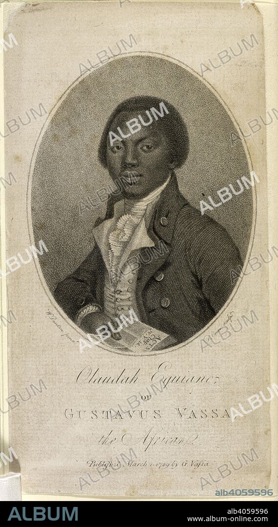 Portrait of Olaudah Equiano, 1745-1797. The interesting narrative of the life of O. Equiano, or G. Vassa, the African ... written by himself. London, 1789. Source: 615.d.8 frontispiece.