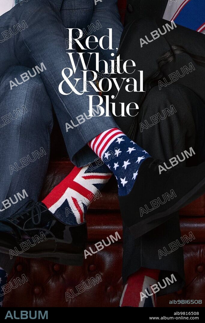 Poster of RED WHITE & ROYAL BLUE, 2023, directed by MATTHEW LOPEZ. Copyright AMAZON STUDIOS.