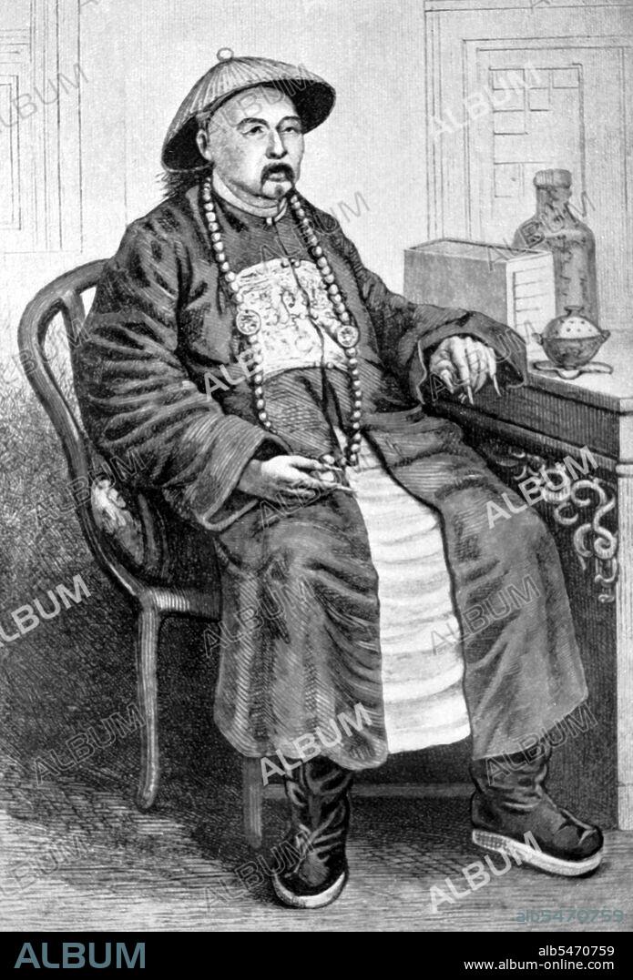 Zuo Zongtang (November 10, 1812 - September 5, 1885), spelled Tso Tsung-t'ang in Wade-Giles was a Chinese statesman and military leader of the late Qing Dynasty. He was born in Wenjialong, north of Changsha in Hunan province. He served in China's northwestern regions, quelling the Dungan revolt and various other disturbances. He served with distinction during the Qing Empire's civil war against the Taiping Rebellion, in which it is estimated 20 million people died. After this military success, he marched west with his 120,000 strong army, winning many victories against the rebellious Muslims of Northwestern China including today's Shaanxi, Ningxia, Gansu and Qinghai provinces and Xinjiang in the 1870s. In 1878, he successfully suppressed Yakub Beg's uprising in Xinjiang and helped to negotiate an end to Russian occupation of the border city of Ili. He was vocal in the debate at the Qing Imperial court over what to do with the Xinjiang situation, advocating for Xinjiang to become a province.