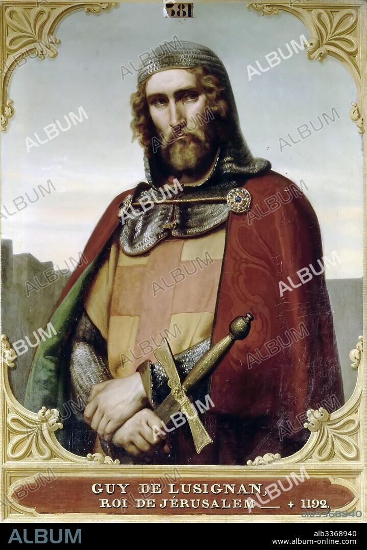FRANCOIS-EDOUARD PICOT. Guy of Lusignan, King of Jerusalem and Cyprus.