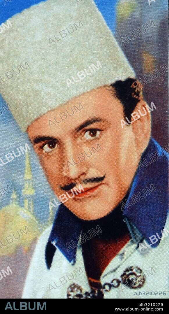 John Stuart (1898-1979), a Scottish actor and leading man in silent British films. Dated 20th Century.