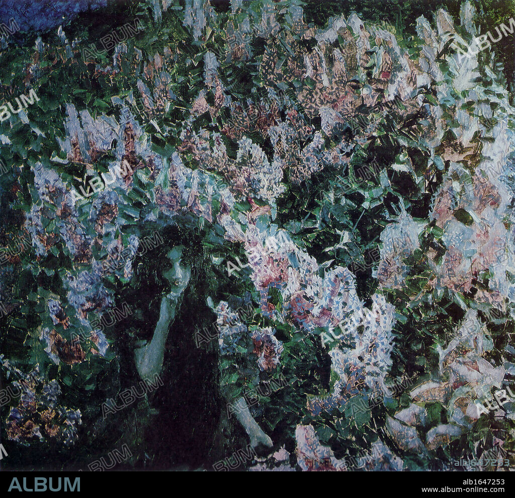 Mikhail Vrubel. Lilac 1900 Oil on canvas Tretyakov Gallery.