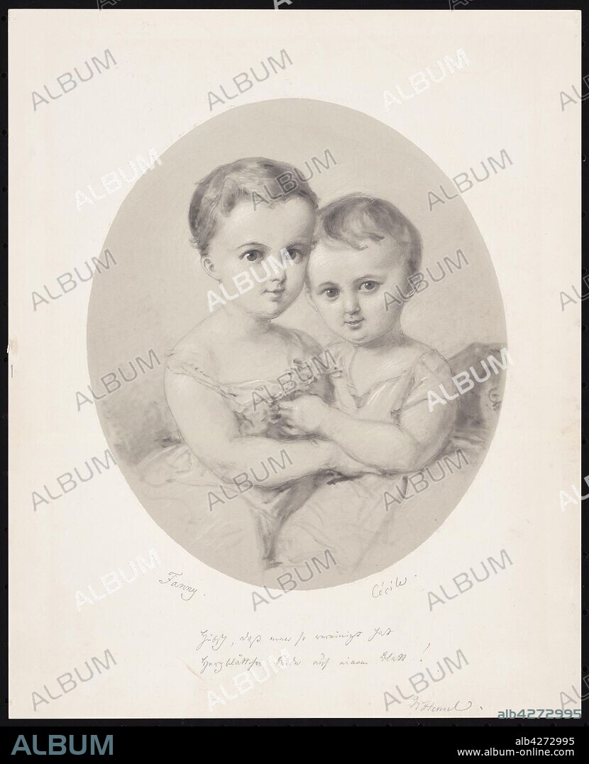 WILHELM HENSEL. The granddaughters Fanny and Cécile Hensel.