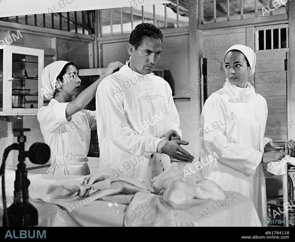 PETER FINCH in WINDOM'S WAY, 1957, directed by RONALD NEAME. Copyright RANK.