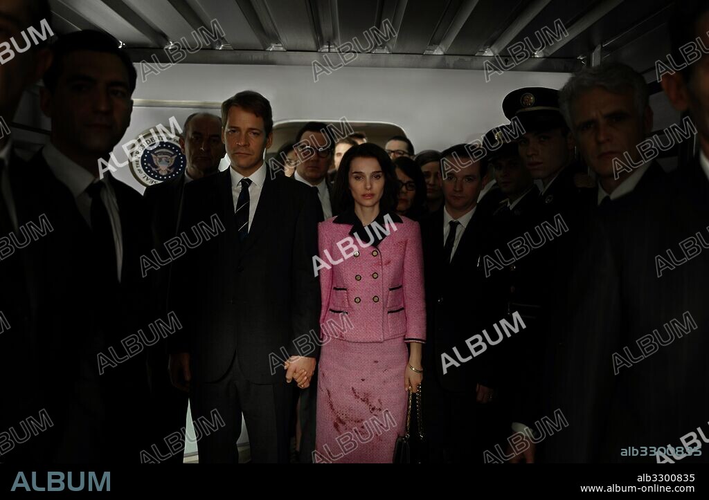NATALIE PORTMAN und PETER SAARSGARD in JACKIE, 2016, unter der Regie von PABLO LARRAIN. Copyright BLISS MEDIA/FABULA/PROTOZOA PICTURES / BRANCHU, STEPHANIE.