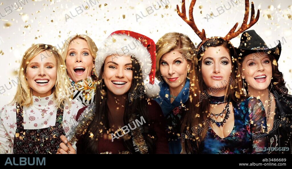 CHERYL HINES, CHRISTINE BARANSKI, KATHRYN HAHN, KRISTEN BELL, MILA KUNIS and SUSAN SARANDON in A BAD MOMS CHRISTMAS, 2017, directed by JON LUCAS and SCOTT MOORE. Copyright Huayi Brothers Media/STX Entertainment.