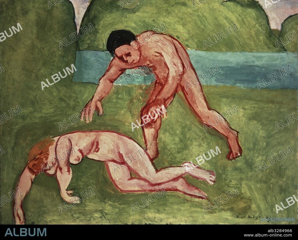HENRI MATISSE. Nymph and Satyr, 1909.