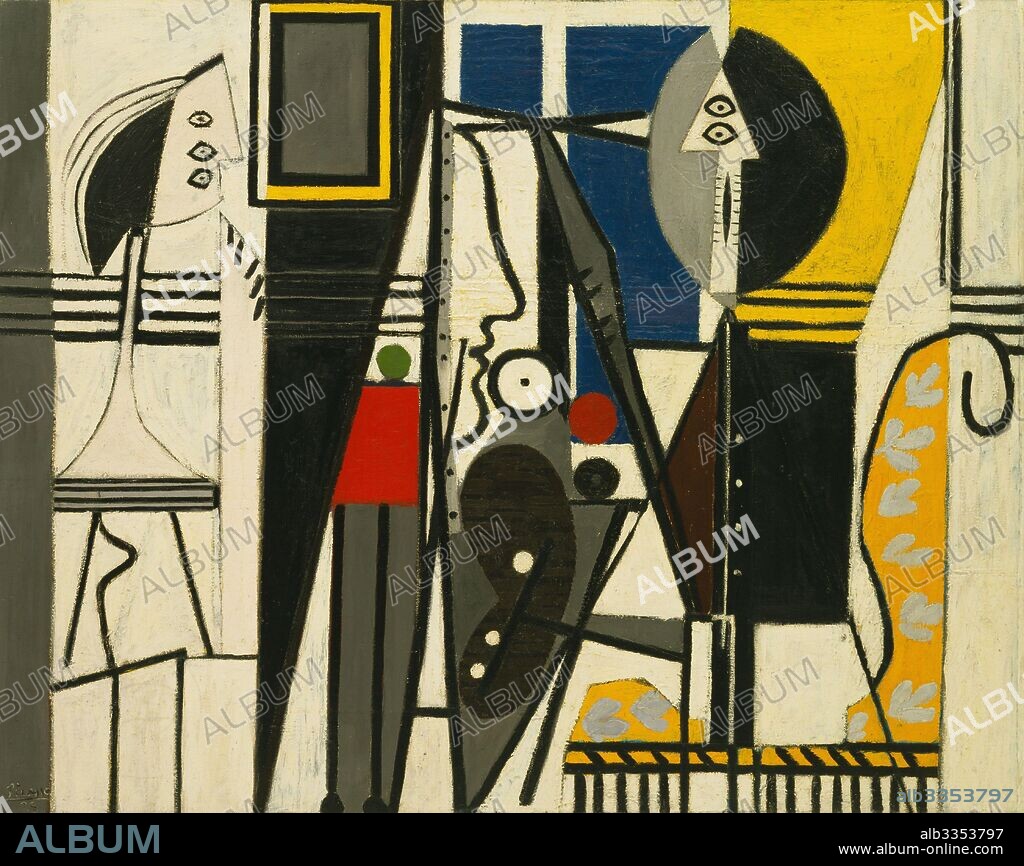 PABLO PICASSO. Painter and Model.