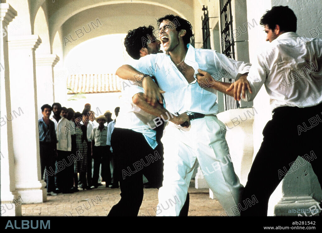 ANTHONY DELON en CRÓNICA DE UNA MUERTE ANUNCIADA, 1987 (CRONACA DI UNA MORTE ANNUNCIATA), dirigida por FRANCESCO ROSI. Copyright ITALMEDIA/SOPROFILMS/LES FILMS ARIANE.