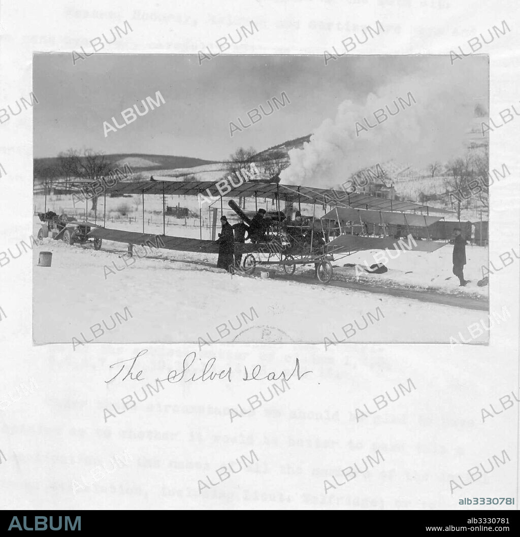 ANONYMOUS. The Silver Dart AEA Drome No. 4 by Alexander Graham Bell.