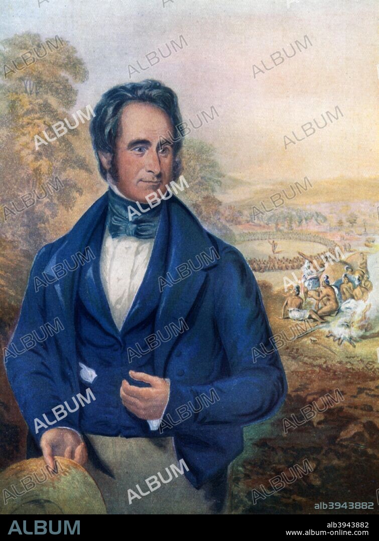 The Reverend Robert Moffat, the apostle of Bechuana, 1926. Moffat (1795-1883) was a Scottish Congregationalist missionary to Africa. From An Outline of Christianity, The Story of Our Civilisation, volume 3: The Rise of the Modern Church, edited by RG Parsons and AS Peake, published by the Waverley Book Club (London, 1926).