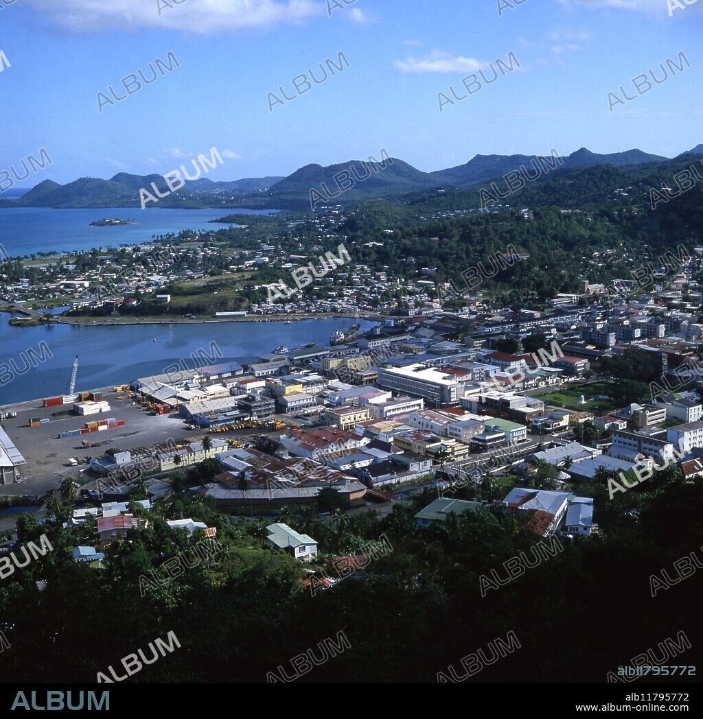 West Indies. St Lucia. Castries.