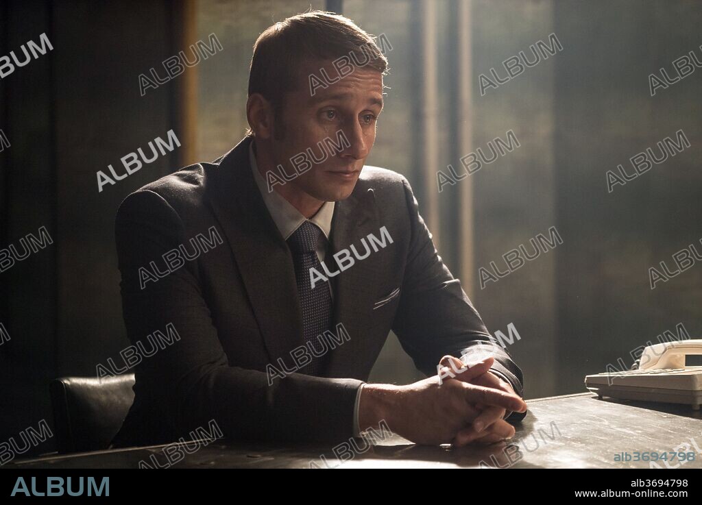 MATTHIAS SCHOENAERTS en GORRION ROJO, 2018 (RED SPARROW), dirigida por FRANCIS LAWRENCE. Copyright CHERNIN ENTERTAINMENT.