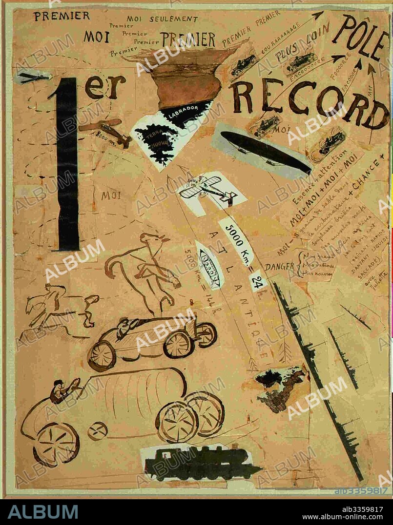 EMILIO FILIPPO TOMMASO MARINETTI. Parole in libertà.