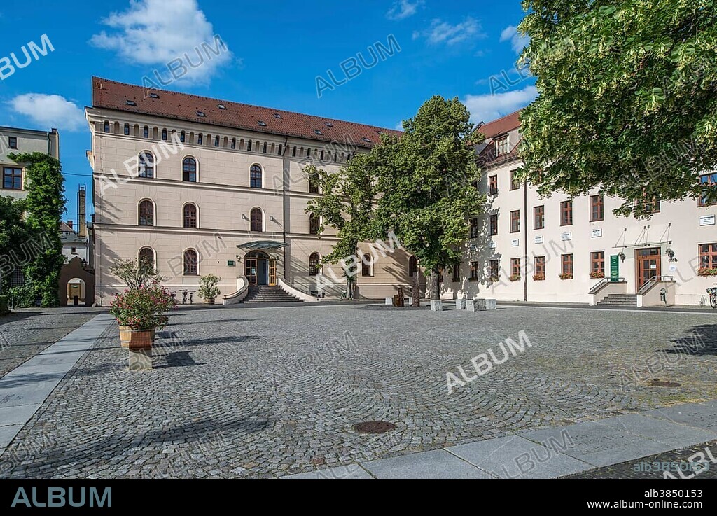 Alma Mater Leucorea, University, 1502, Luther site, Luther and Melanchthon as teachers, today Martin Luther University Halle-Wittenberg, Luther city Wittenberg, Saxony-Anhalt, Germany