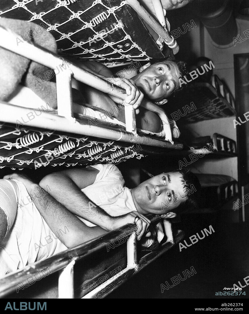 DEAN MARTIN and JERRY LEWIS in SAILOR BEWARE, 1952, directed by HAL WALKER. Copyright PARAMOUNT PICTURES.