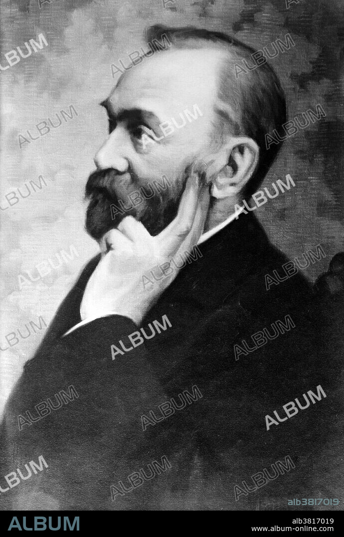Alfred Bernhard Nobel (October 21, 1833 - December 10, 1896) was a Swedish chemist and inventor, joined his father in the business of manufacturing explosives. He studied explosives like nitroglycerin, and discovered ways to make them safer to use. In 1867, he patented dynamite (a mixture of nitroglycerine and an inert clay). He also produced more powerful explosives, such as blasting gelatin (gelignite, patented in 1876). These patents, and his other businesses, made him extremely wealthy. When he died in 1896, his will directed that the bulk of his fortune be used to set up the Nobel Prizes. These are awarded annually for outstanding contributions in physics, chemistry, physiology or medicine, literature, and world peace.