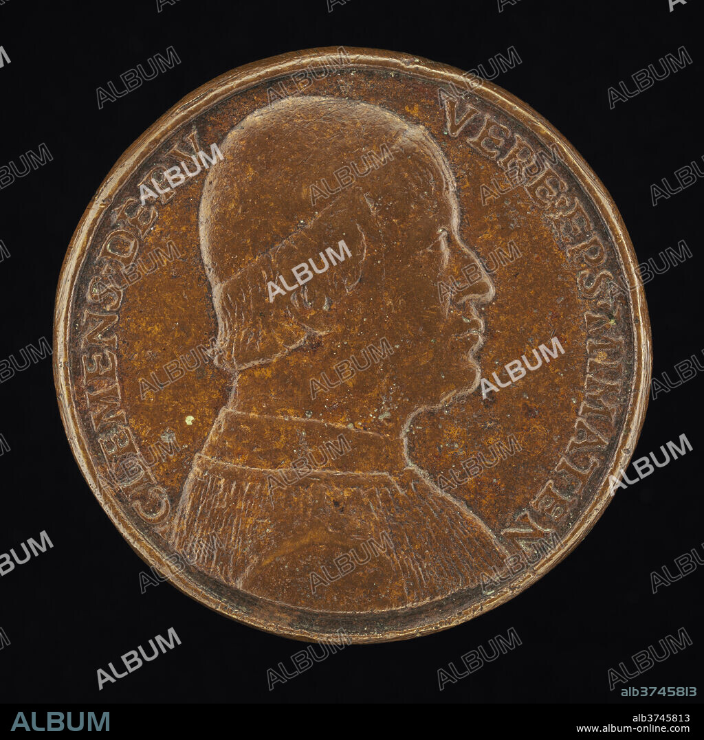 ATTRIBUTED TO GIOVANNI CANDIDA. Clemente della Rovere, Bishop of Mende 1483-1504, Brother of Giuliano [reverse]. Dated: c. 1494/1499. Medium: bronze.