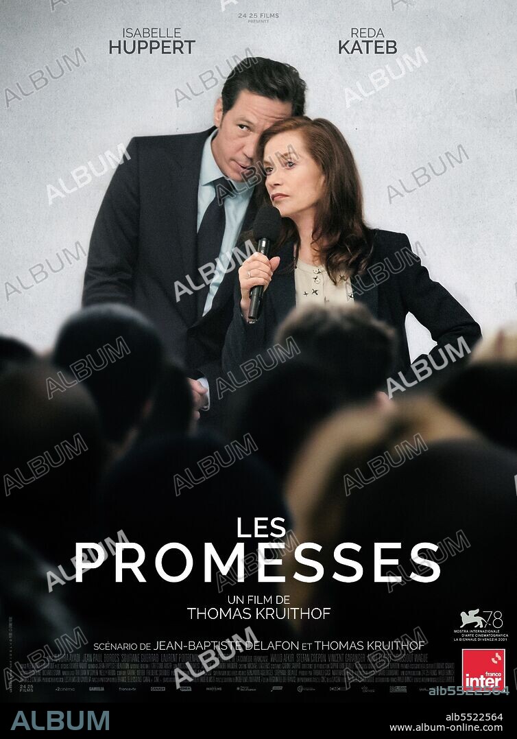 ISABELLE HUPPERT and REDA KATEB in PROMISES, 2021 (LES PROMESSES), directed by THOMAS KRUITHOF. Copyright FRANCE 2 CINEMA.