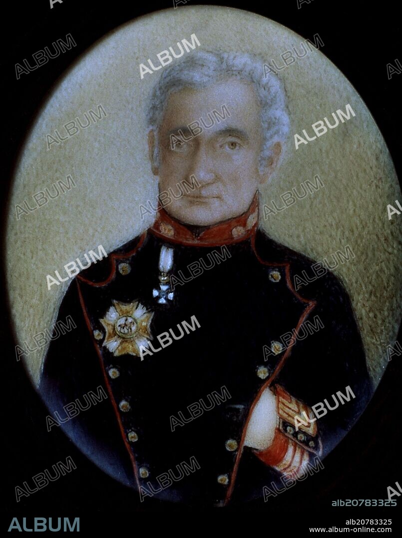 LUIS DE LA CRUZ Y RÍOS. NICOLAS DE FUENTES ESPOU-CORONEL DE ARTILLERIA.