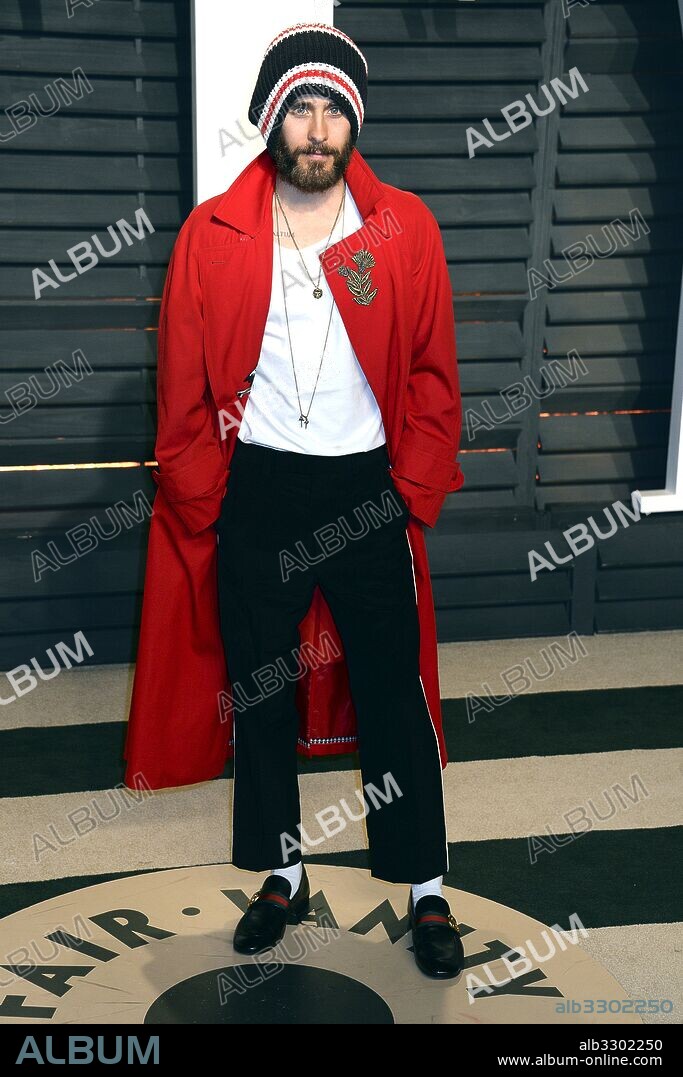February 26, 2017 - Los Angeles, California, USA - Jared Leto attends the 2017 Vanity Fair Oscar Party hosted by Graydon Carter at Wallis Annenberg Center for the Performing Arts on February 26, 2017 in Beverly Hills, California. 26/02/2017