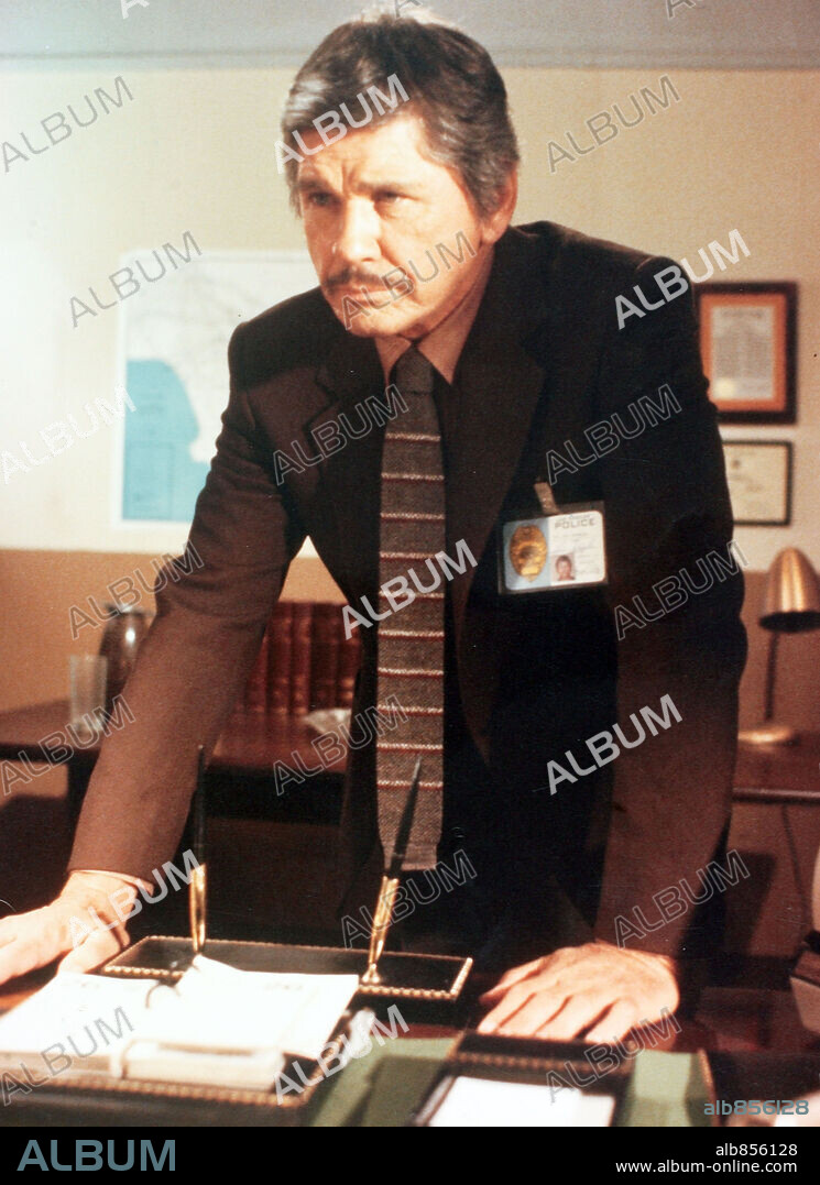 CHARLES BRONSON in 10 TO MIDNIGHT, 1983, directed by J. LEE THOMPSON. Copyright CANNON FILMS.