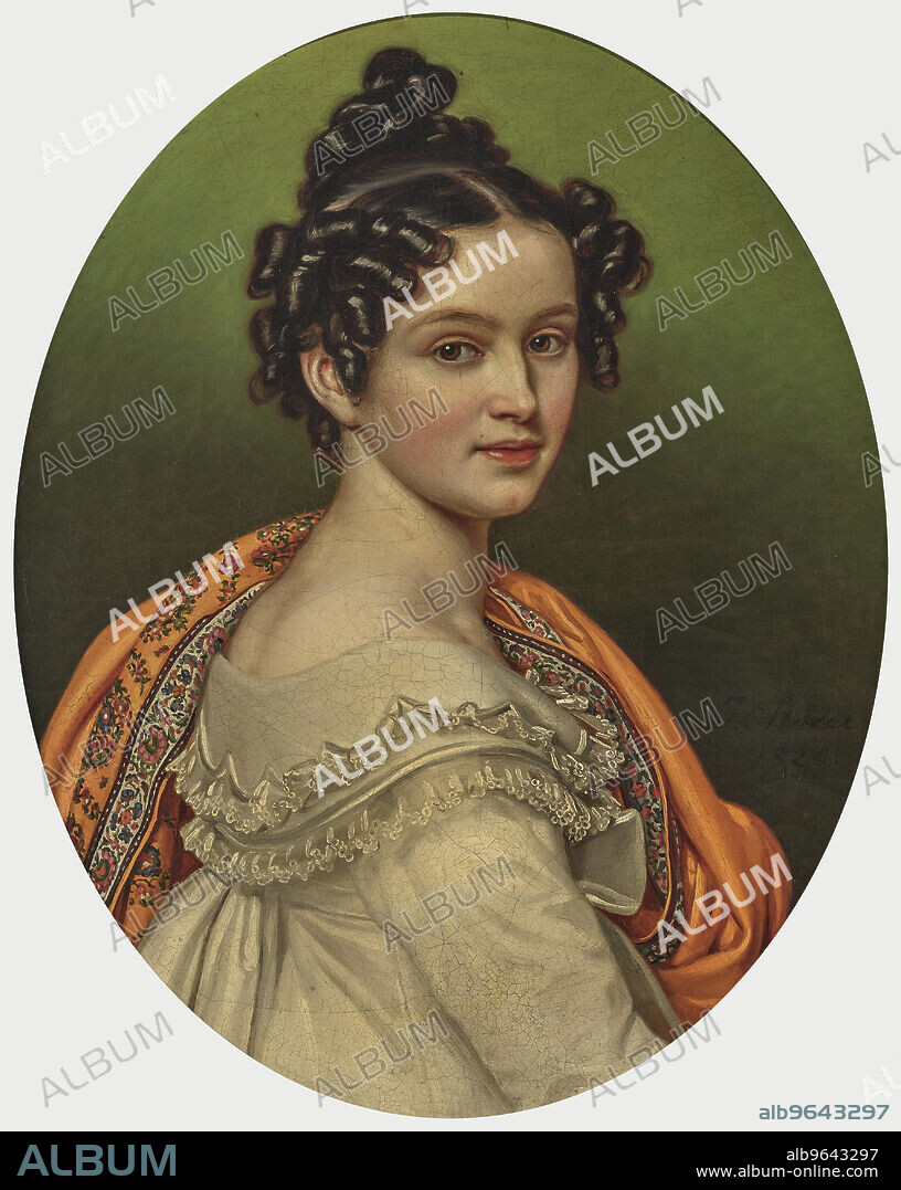 JOSEPH KARL STIELER. Princess Henrietta of Nassau-Weilburg (1797-1829), the wife of Archduke Charles of Austria.