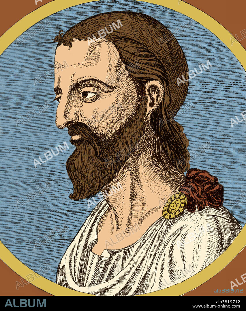 Pedanius Dioscorides (circa 40 - 90 AD) was a Greek physician, pharmacologist and botanist. He practiced in Rome at the time of Nero. He was a surgeon with the army of the emperor, so he had the opportunity to travel extensively, seeking medicinal substances (plants and minerals) from all over the Roman and Greek world. He is the author of De Materia Medica, an encyclopedia about herbal medicine and related medicinal substances that was widely read for more than 1,500 years. Unlike the case of many classical authors, his works were not rediscovered in the Renaissance, because his book never left circulation. De Materia Medica is the premiere historical source of information about the medicines used by the Greeks, Romans, and other cultures of antiquity.