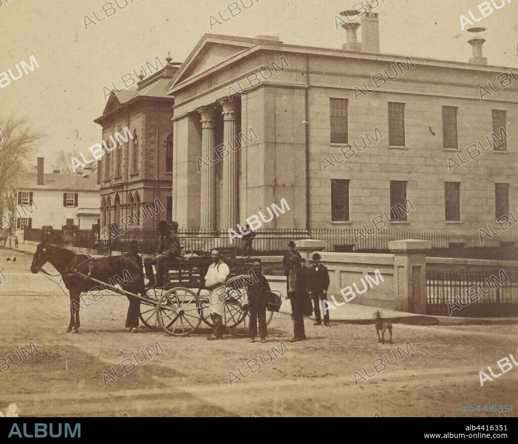 Court House. Boston, Mass., G.K. Proctor (American, died 1882, active 1860s), about 1870, Albumen silver print.