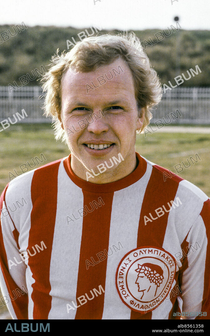 ARKIV PIREUS 1980JAN. Det svenska greklandsproffset i fotboll Thomas Ahlström i Olympiakos FC portätt på träningsanläggningen i Pireus, Grekland i januari 1980.. Foto: Lars Jansson / EXP / TT / Kod: 22. **AFTONBLADET OUT**.