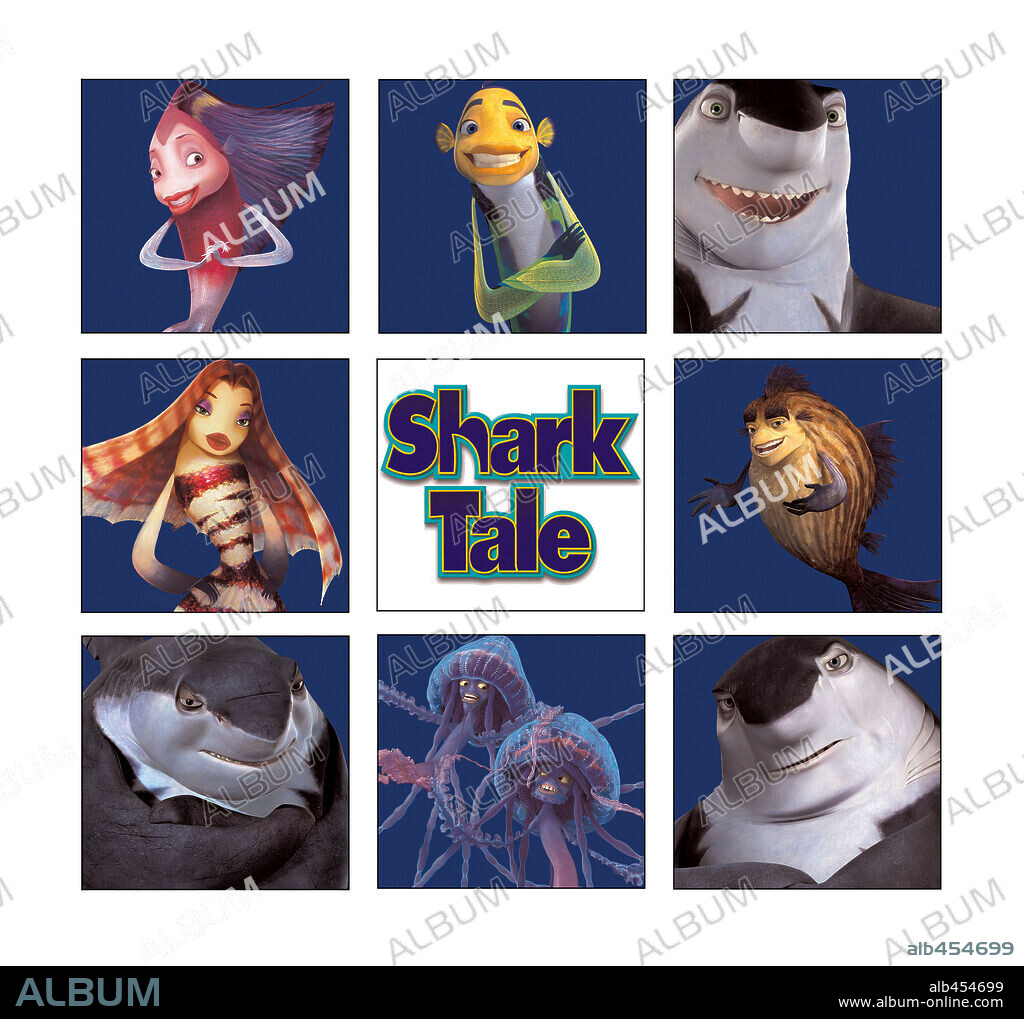 Poster of SHARK TALE, 2004, directed by BIBO BERGERON and VICKY JENSON. Copyright DREAMWORKS SKG.