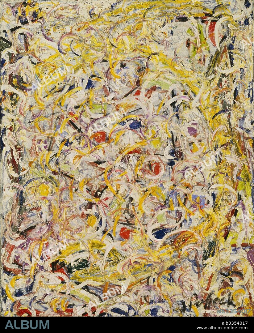 JACKSON POLLOCK. Shimmering Substance.
