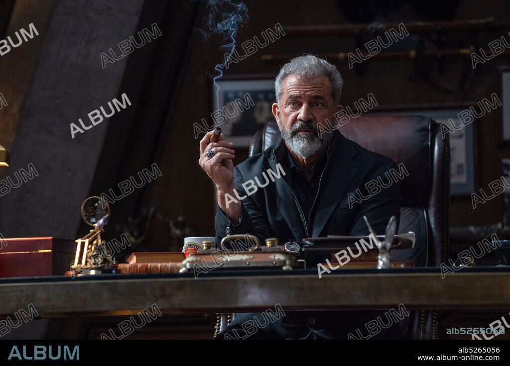 MEL GIBSON dans BOSS LEVEL, 2020, réalisé par JOE CARNAHAN. Copyright WarParty Films / Scott Free Productions / EFO Films.