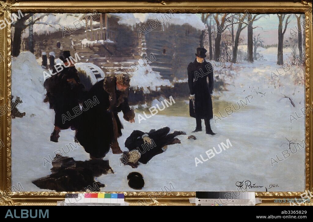 ILYA YEFIMOVICH REPIN. The Duel.