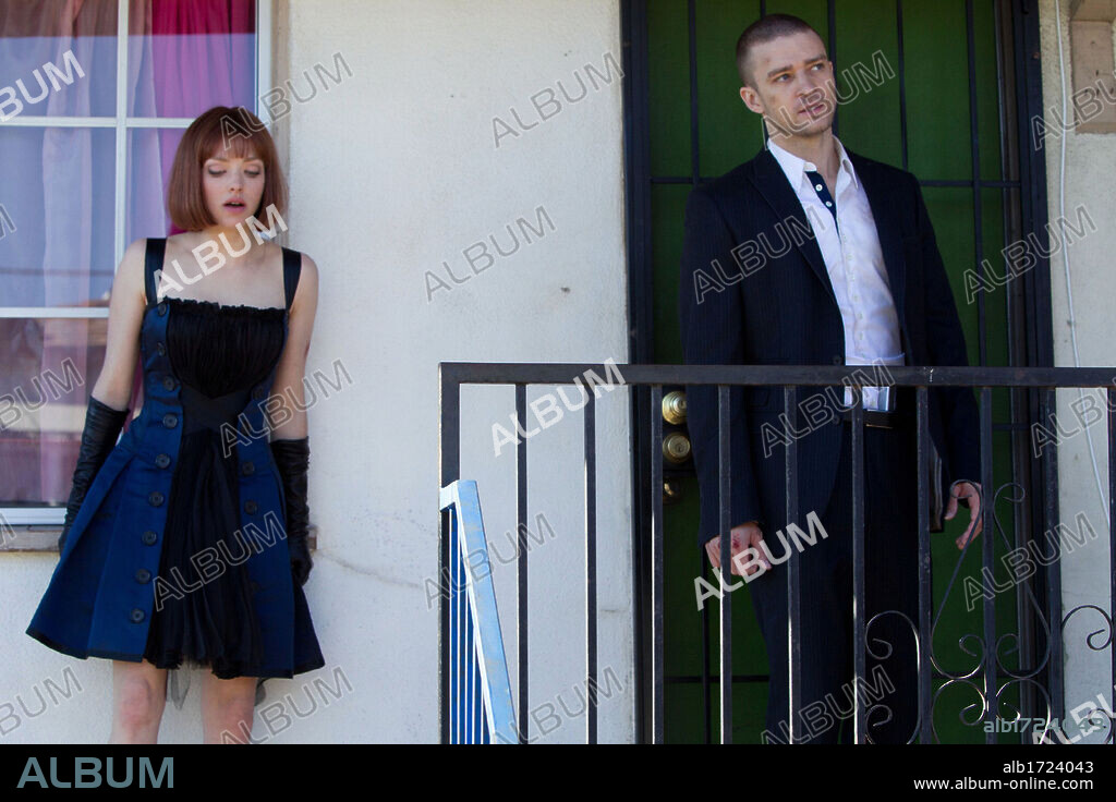 AMANDA SEYFRIED y JUSTIN TIMBERLAKE en IN TIME, 2011, dirigida por ANDREW NICCOL. Copyright NEW REGENCY PICTURES.
