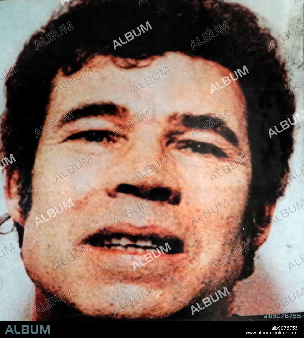 Photograph of Fred West. Frederick Walter Stephen West (1941-1995) an English serial killer who, along with his wife Rosemary West (1953-), committed at least 12 murders between 1967 and 1987.