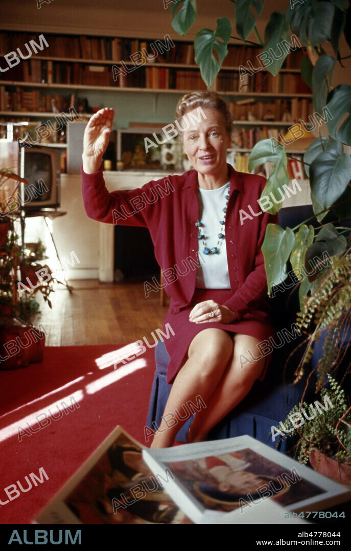 Marie-Claude VAILLANT-COUTURIER (1912-1996). Photographie du 3 octobre 1967 par Jean POTTIER. Credit : Collection Pottier/Kharbine-Tapabor.