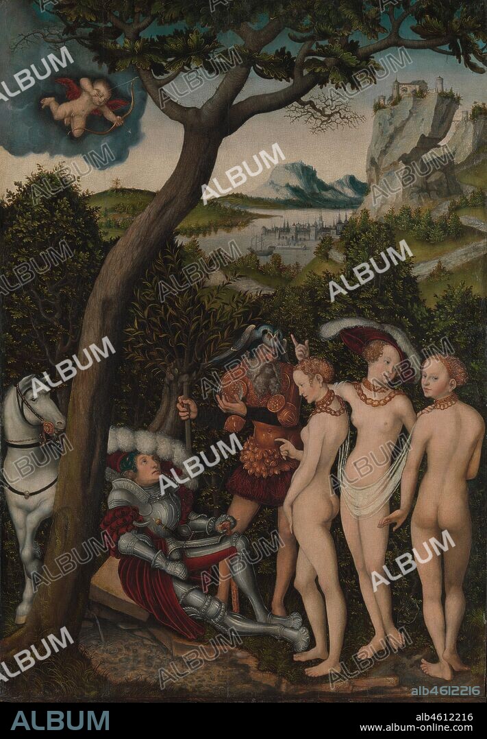 CRANACH, LUCAS, THE ELDER. The Judgment of Paris, ca. 1528.