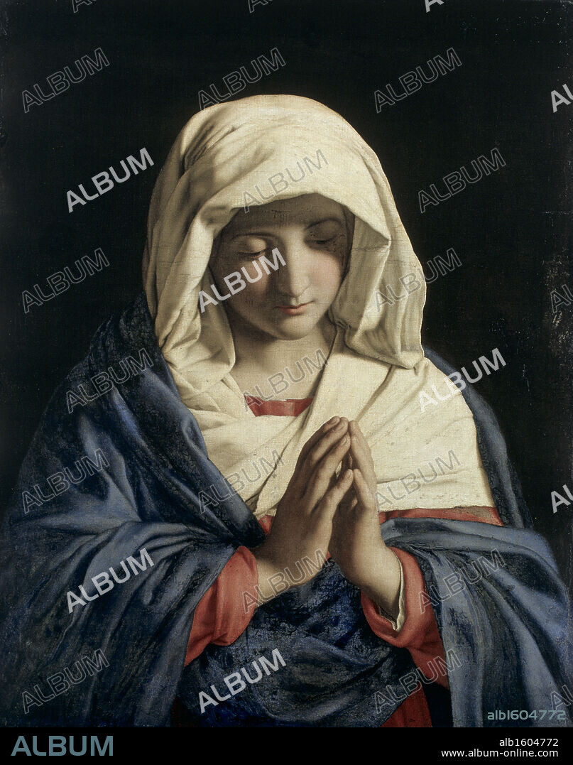 Madonna in Prayer  Sassoferrato (1609-1685 Italian).