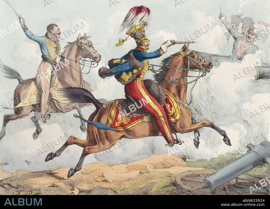 Bashi-bazouks at the cafe. A bashi-bazouk or bachibouzouk (from the Turkish babozuk, literally ""deformed head"") was a mercenary cavalryman of the army of the Ottoman Empire, with non-standardized armament. They had a reputation for bravery, but also as an undisciplined and brutal group. From L'Univers Illustre, published Paris, 1859.