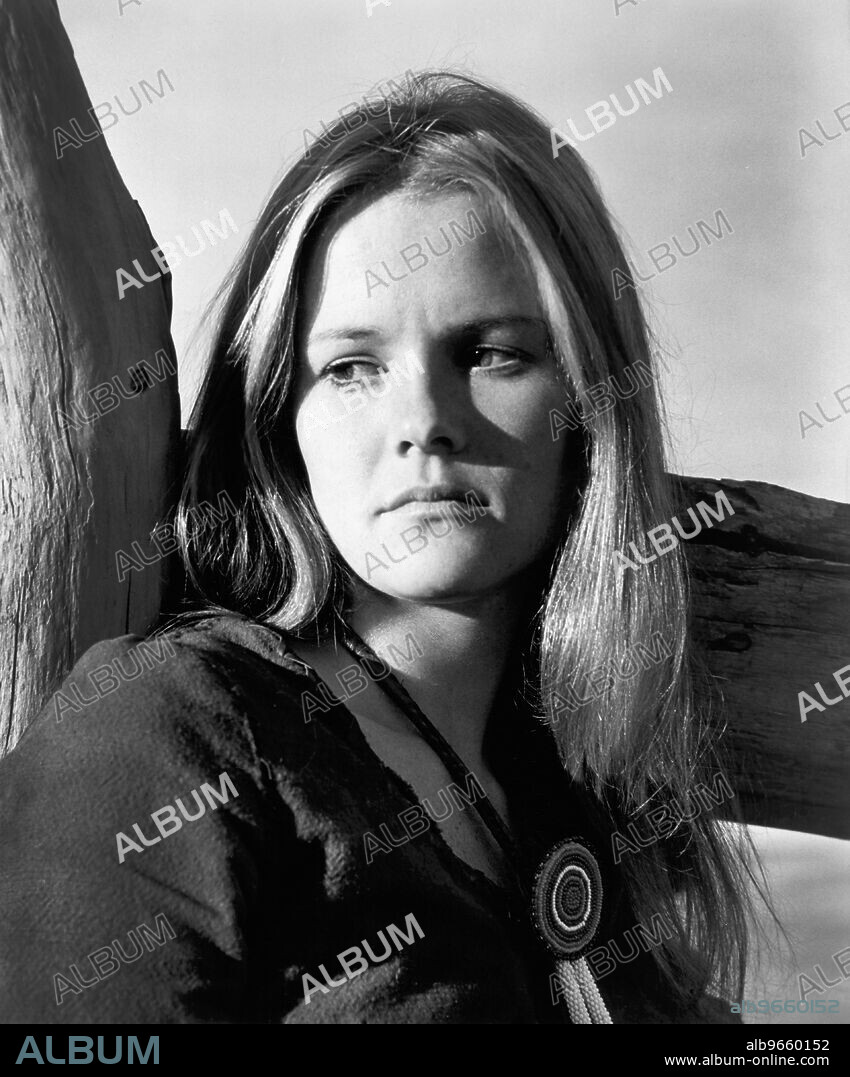 Hilarie Thompson, on-set of the Film, "Hex", 20th Century-Fox, 1973.