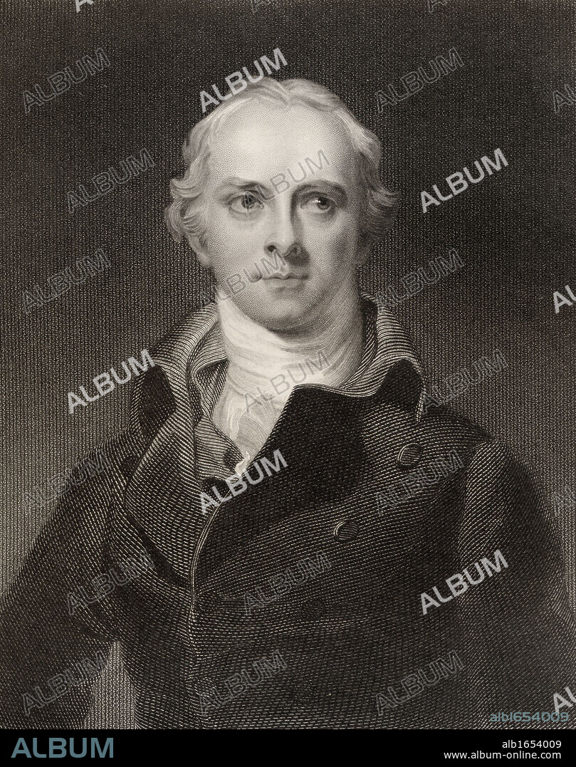 Samuel Lysons 1763 to 1819 English antiquary Engraved by H Robinson after Sir T Lawrence From the book National Portrait Gallery volume III published c 1835.