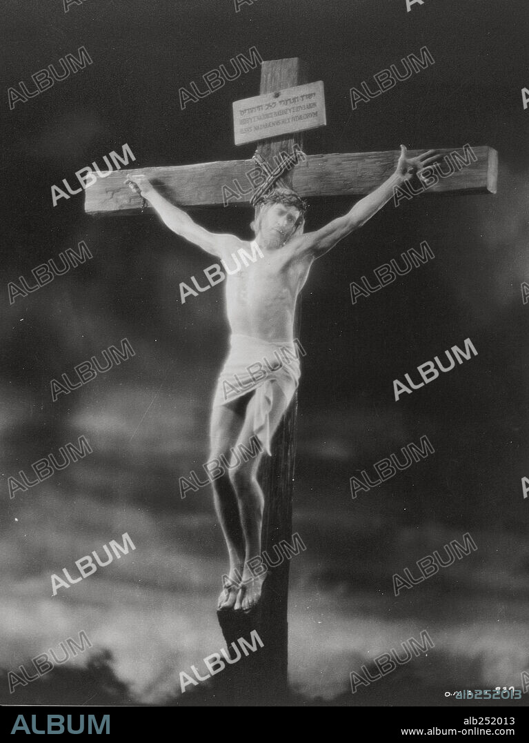 H. B. WARNER en EL REY DE REYES, 1927 (THE KING OF KINGS), dirigida por CECIL B DEMILLE. Copyright PATHE.