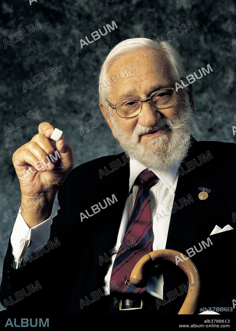Dr. Albert Sabin, the man who discovered an oral polio vaccine.