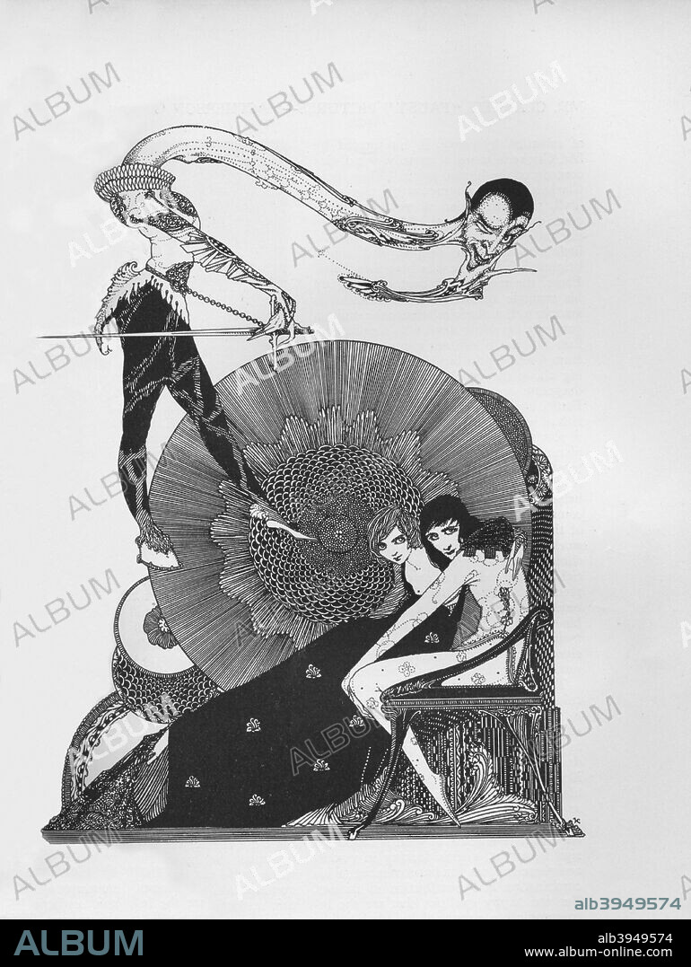 'Half-Title of Goethe's Faust', 1925. From The Studio Volume 90. [London Offices of the Studio, London, 1925].
